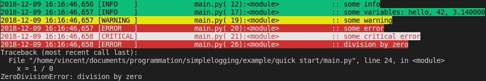 Des messages d’erreur ou de debug en Python | Formations de Vincent ...